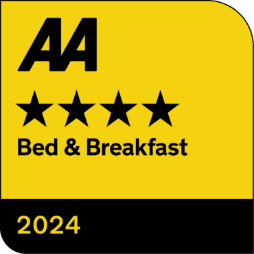 B and B Plymouth - AA 4 Star Rating 2024 Logo - The Firs B and B Plymouth